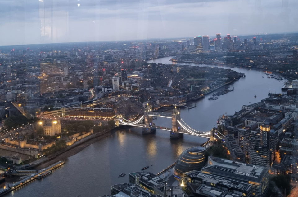 London Eye vs The Shard – wrażenia tu i tu